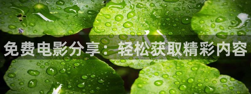 浮力影院三：免费电影分享：轻松获取精彩内容
